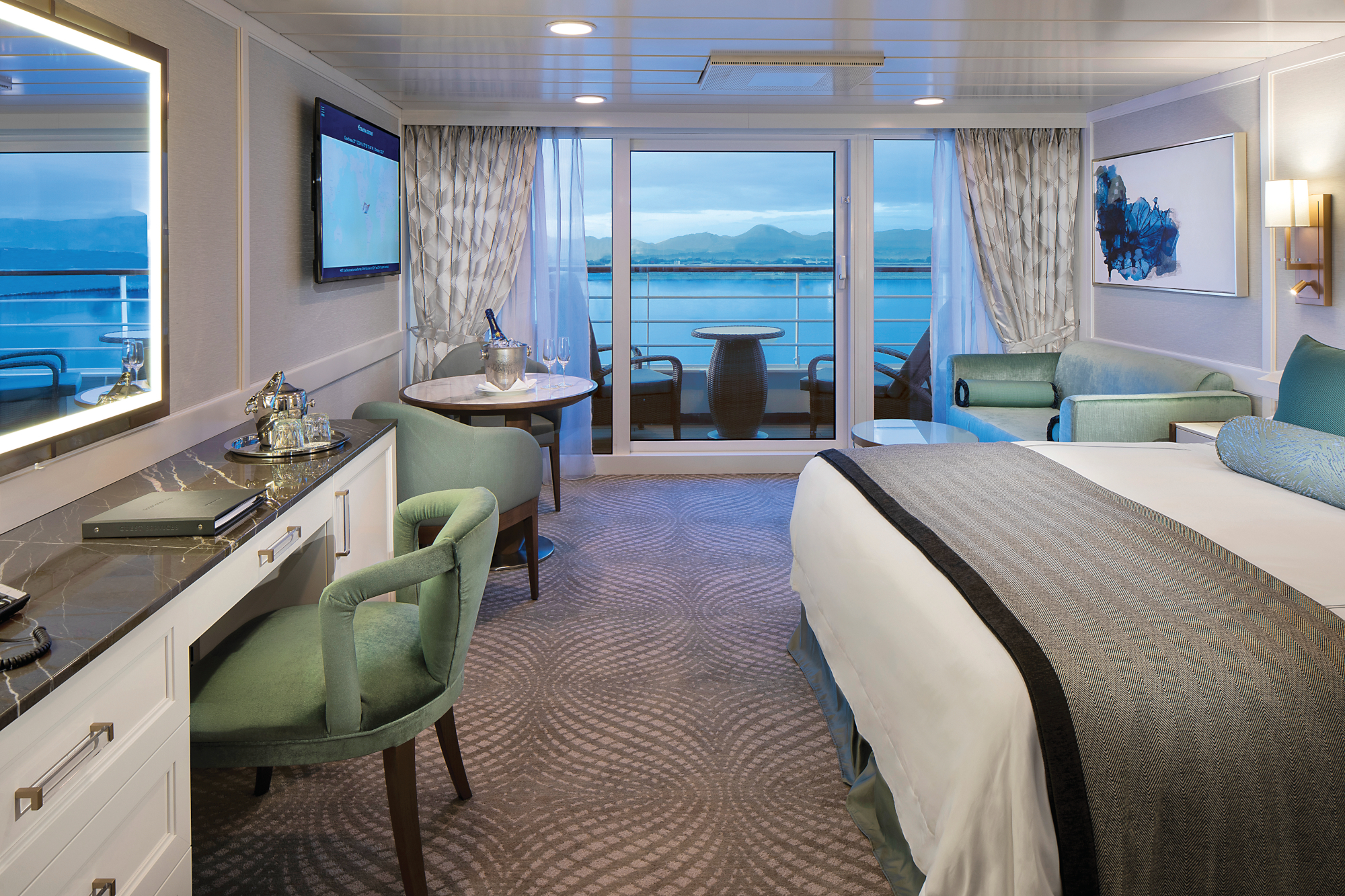 MyCruise Oceania-Cruises Oceania-Insignia Kahytter Suite PH1,PH2,PH31